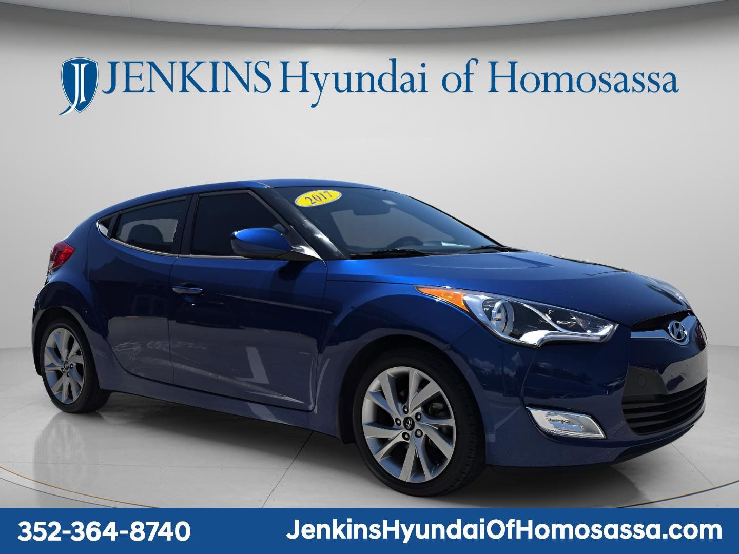 Used 2017 Hyundai Veloster Base with VIN KMHTC6AD7HU310204 for sale in Homosassa, FL