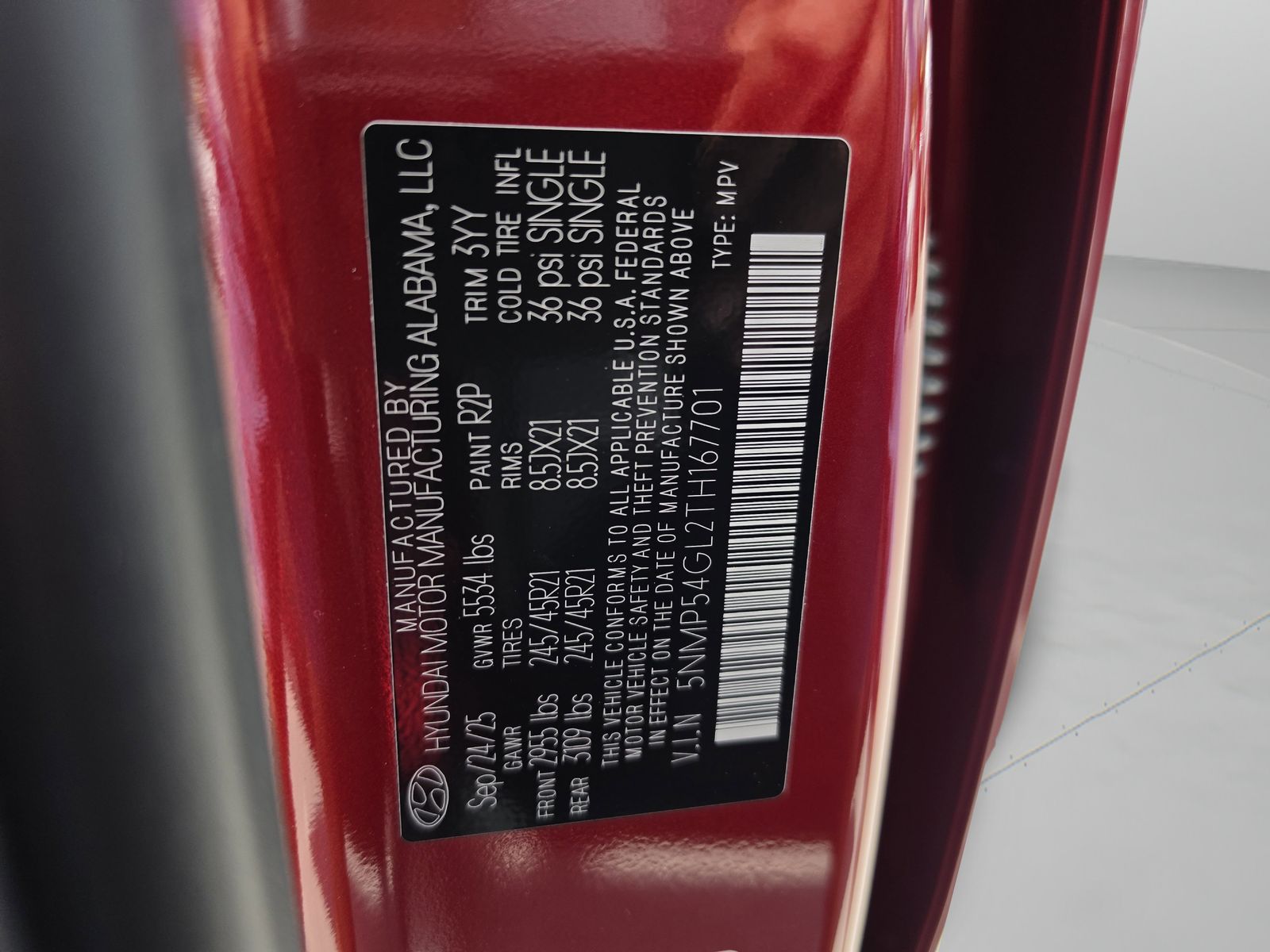 2026 Hyundai Santa Fe Calligraphy - Photo 36