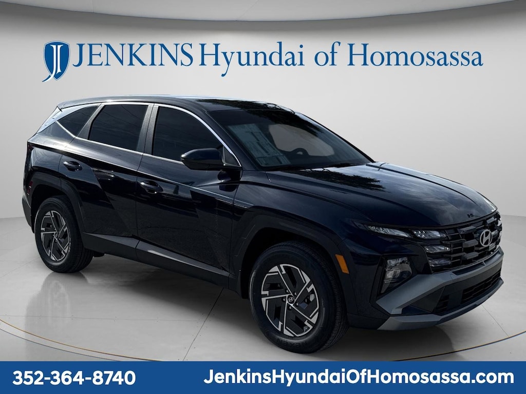 New 2026 Hyundai Tucson Hybrid Blue SUV