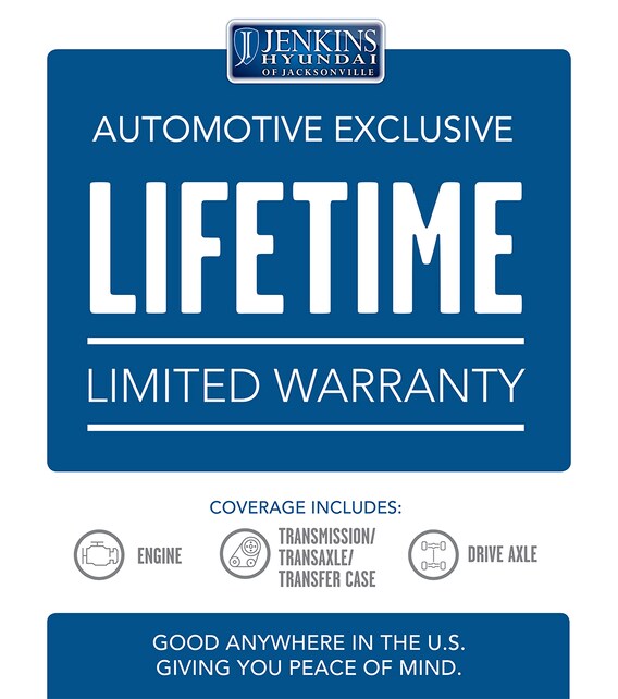 Limited Lifetime Engine Warranty