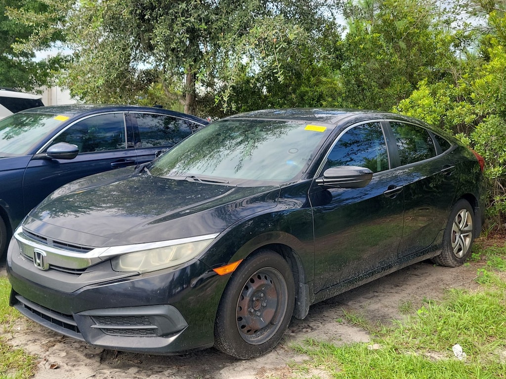 Used 2016 Honda Civic LX Sedan