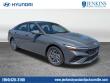 New 2025 Hyundai Elantra Hybrid Blue Sedan