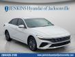 New 2026 Hyundai Elantra Hybrid Blue Sedan