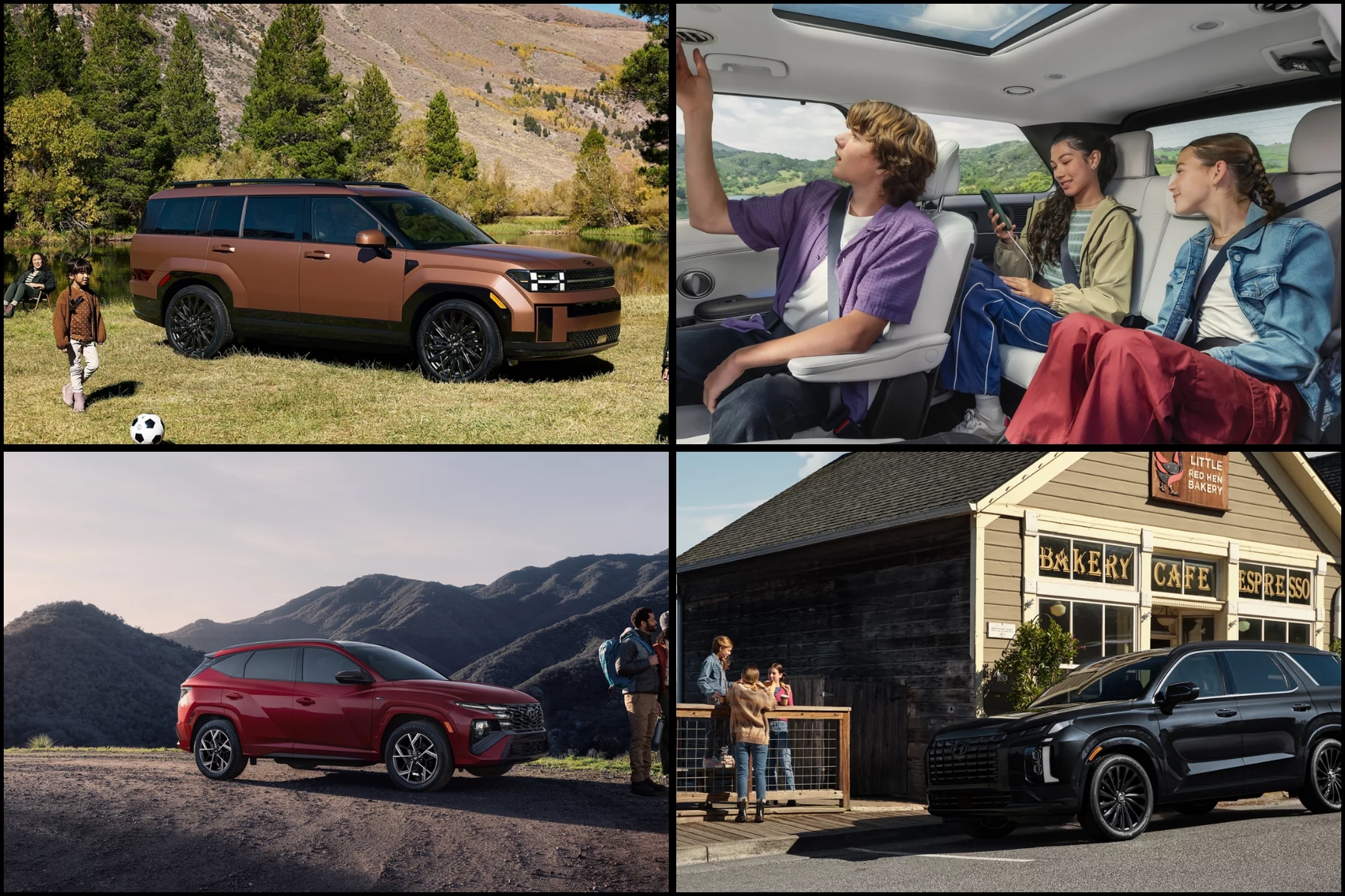 2026 Hyundai Tucson, Palisade, Santa Fe