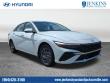 New 2025 Hyundai Elantra Hybrid Blue Sedan