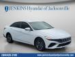 New 2026 Hyundai Elantra Hybrid Blue Sedan
