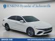 New 2026 Hyundai Elantra Hybrid Blue Sedan