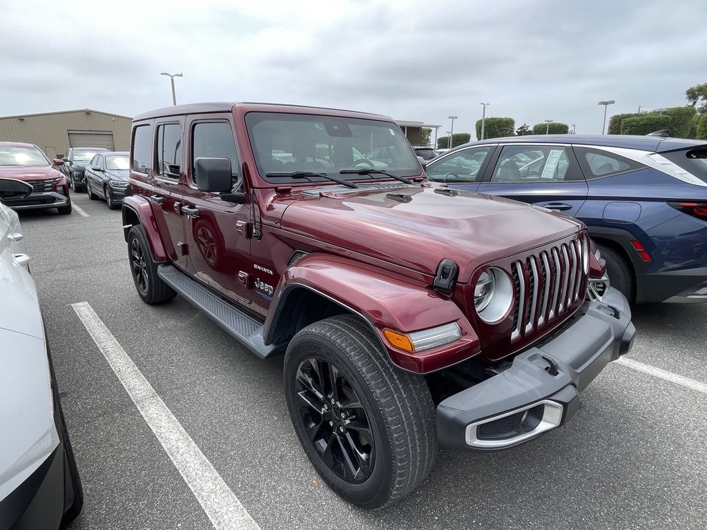 Used 2021 Jeep Wrangler Unlimited Sahara 4xe SUV