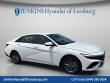 New 2026 Hyundai Elantra Hybrid Blue Sedan