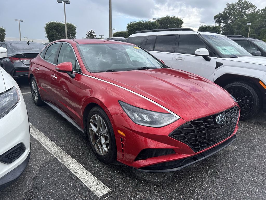 Used 2020 Hyundai Sonata SEL with VIN 5NPEF4JA1LH056328 for sale in Leesburg, FL