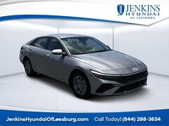 2025 Hyundai Elantra Hybrid Blue Sedan