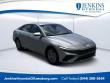 New 2025 Hyundai Elantra Hybrid Blue Sedan