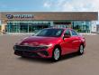 New 2026 Hyundai Elantra Hybrid Blue Sedan