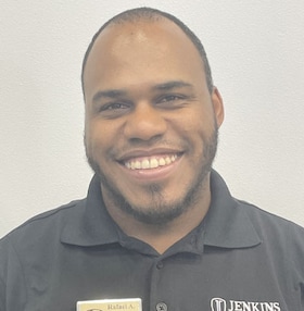 Staff member Rafael Valdez from 3b477bd405dd
