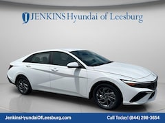2026 Hyundai Elantra Hybrid Blue Sedan
