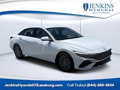 2025 Hyundai Elantra Hybrid Blue Sedan
