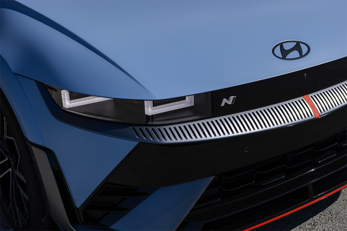 2026 Hyundai IONIQ 5 N hood detail