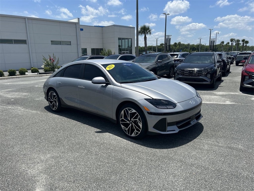 Certified 2025 Hyundai IONIQ 6 SEL with VIN KMHM34AC1SA087974 for sale in Leesburg, FL