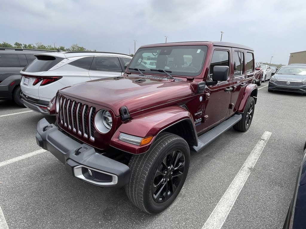 Used 2021 Jeep Wrangler Unlimited Sahara 4xe SUV