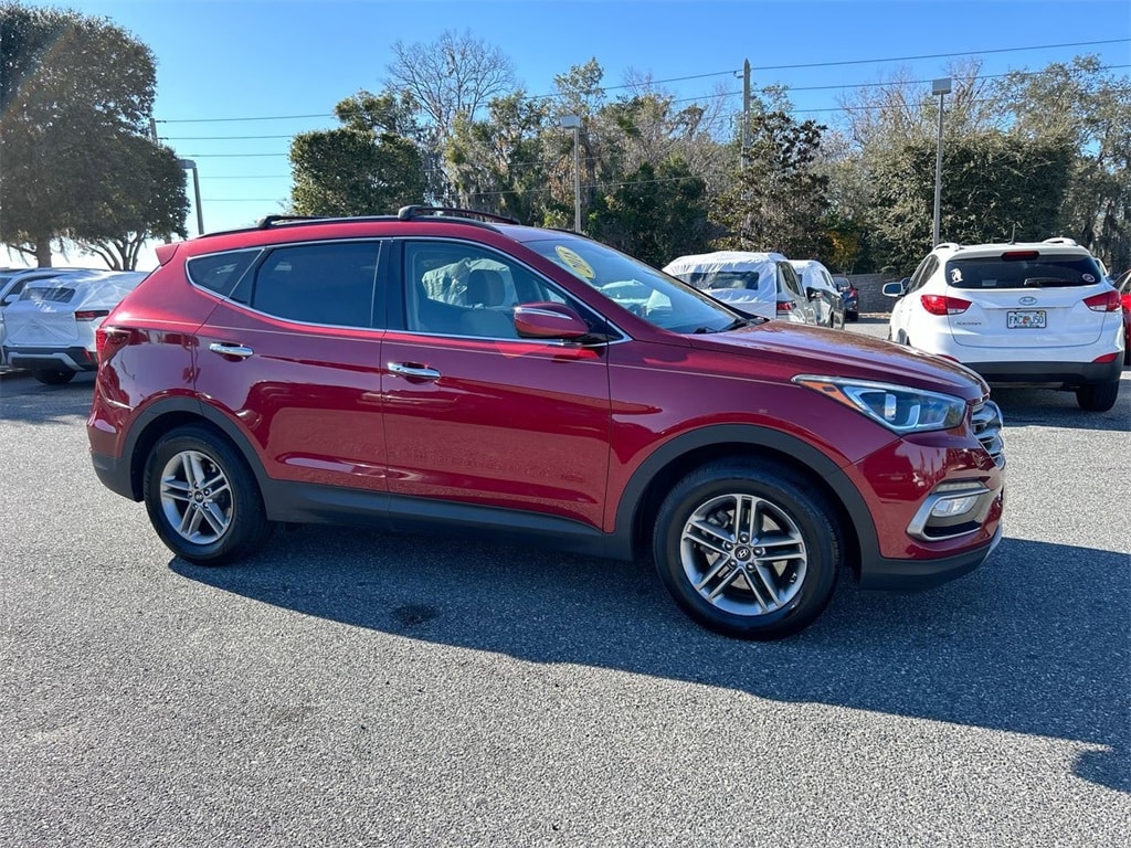 Used 2018 Hyundai Santa Fe Sport with VIN 5XYZU3LB8JG510294 for sale in Leesburg, FL