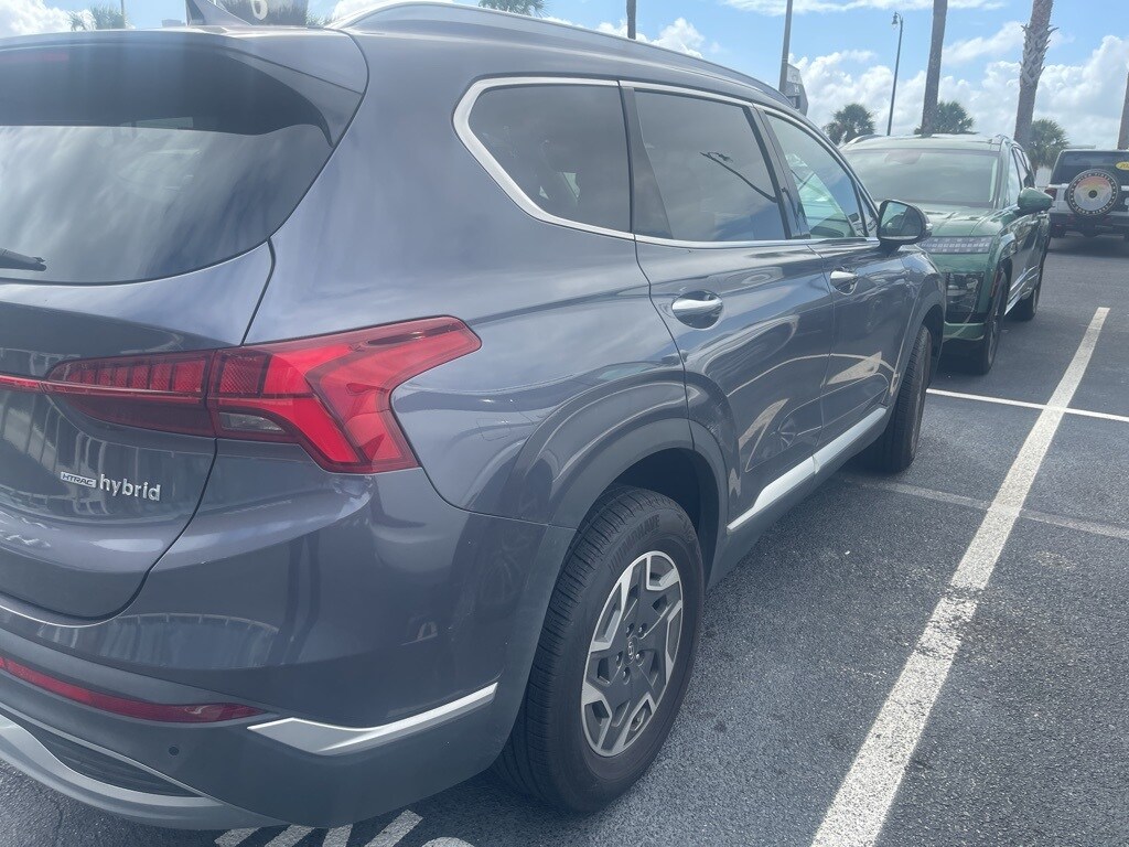 2021 Hyundai Santa Fe Blue photo 3