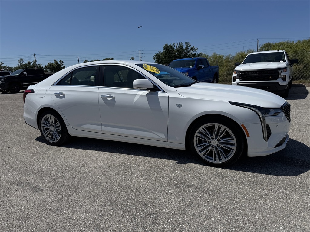 Used 2024 Cadillac CT4 Premium Luxury with VIN 1G6DB5RK0R0107563 for sale in Leesburg, FL