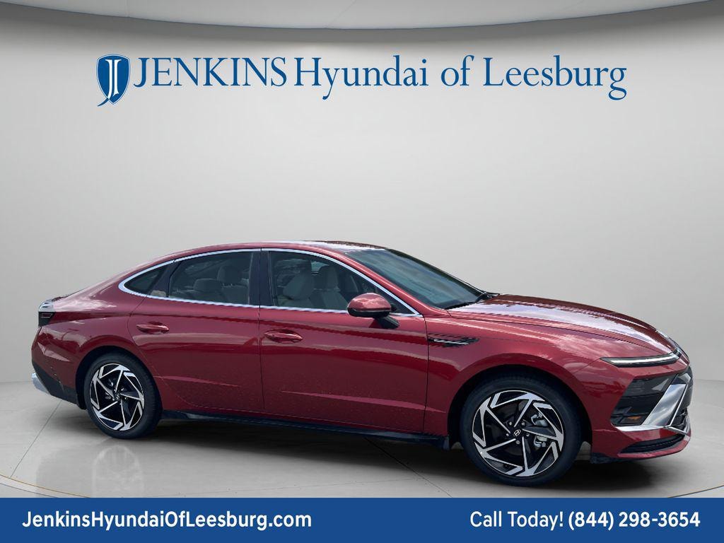 New 2026 Hyundai Sonata Hybrid Blue Sedan