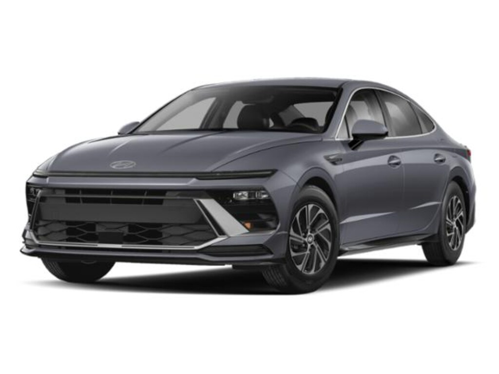 New 2026 Hyundai Sonata Hybrid Blue Sedan