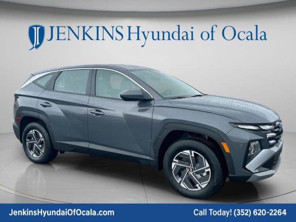 New 2026 Hyundai Tucson Hybrid Blue SUV