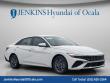 New 2026 Hyundai Elantra Hybrid Blue Sedan