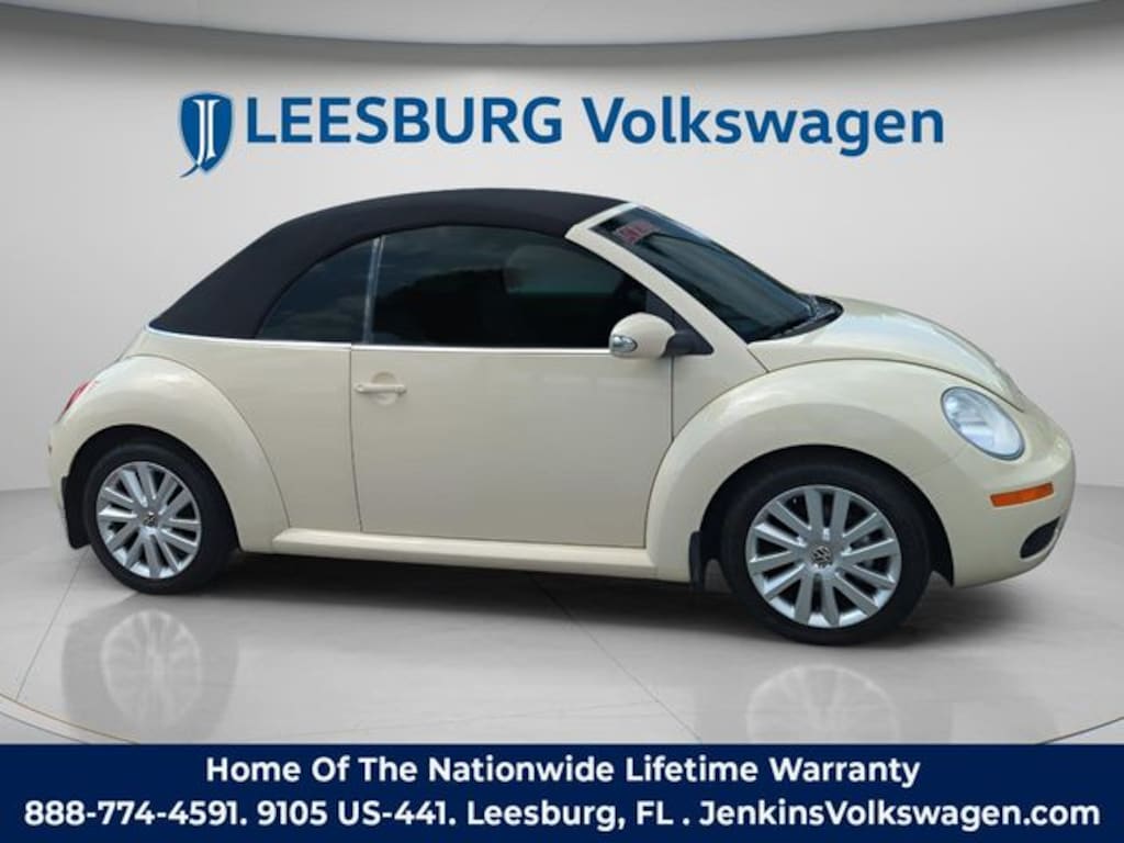 Used 2008 Volkswagen New Beetle SE Convertible