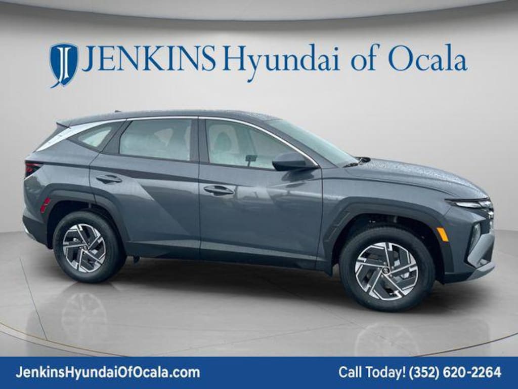 New 2026 Hyundai Tucson Hybrid Blue SUV
