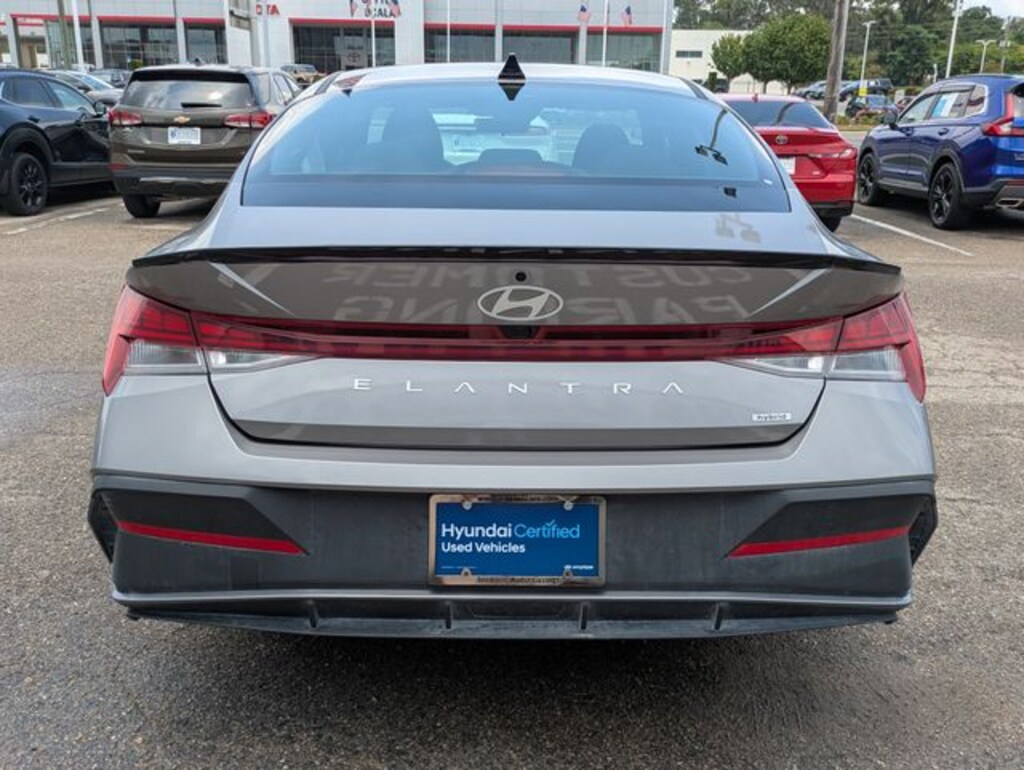 Certified 2025 Hyundai Elantra Hybrid SEL Sport Sedan