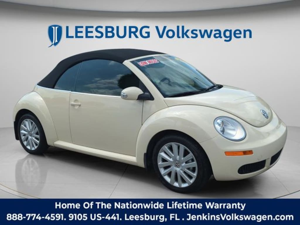 Used 2008 Volkswagen New Beetle SE Convertible