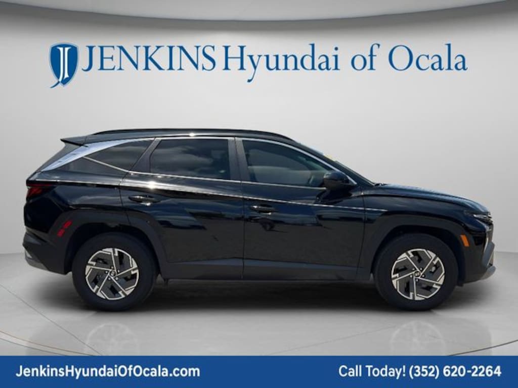 Certified 2025 Hyundai Tucson Hybrid Blue SUV