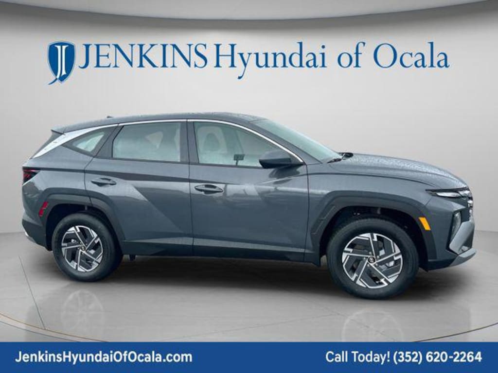 New 2026 Hyundai Tucson Hybrid Blue SUV