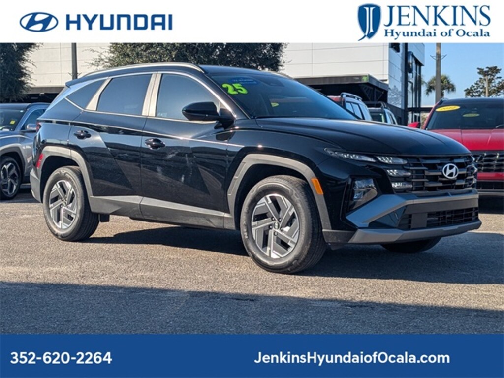 Certified 2025 Hyundai Tucson Hybrid Blue SUV