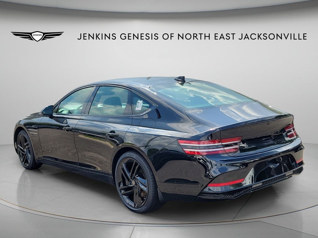 New 2027 Genesis G80 3.5T Prestige Black Sedan