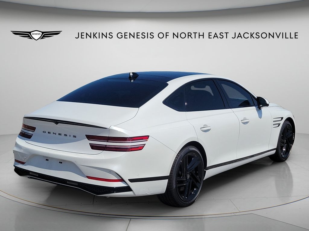 New 2027 Genesis G80 3.5T Prestige Black Sedan
