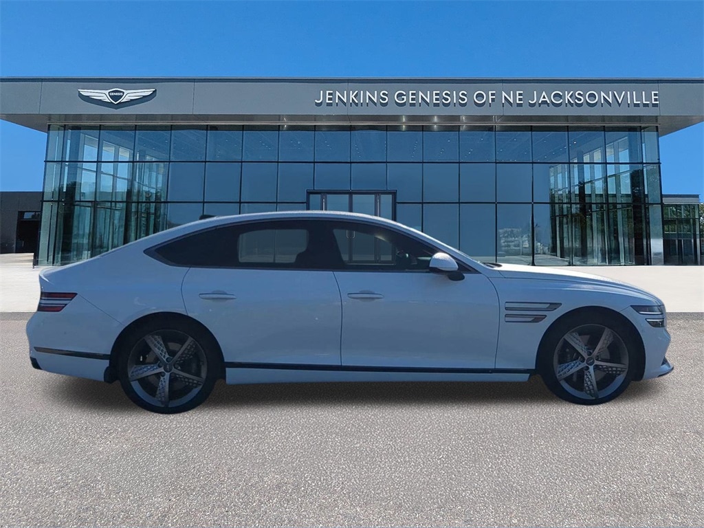 Used 2024 GENESIS G80 SPORT with VIN KMTGB4SDXRU237893 for sale in Jacksonville, FL