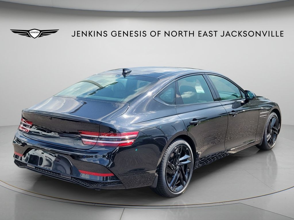 New 2027 Genesis G80 3.5T Prestige Black Sedan