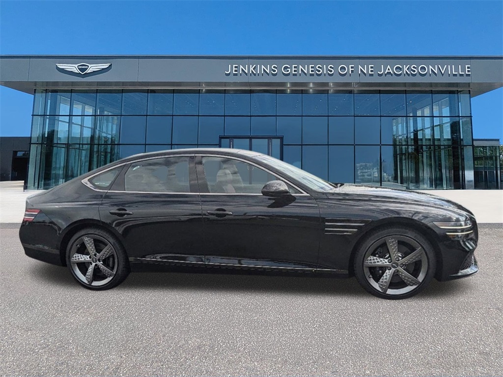 Used 2024 GENESIS G80 SPORT with VIN KMTGB4SD4RU242992 for sale in Jacksonville, FL