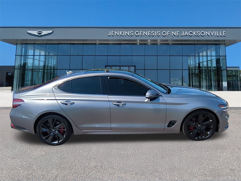 Used 2022 GENESIS G70 Standard with VIN KMTG54TE2NU098853 for sale in Jacksonville, FL