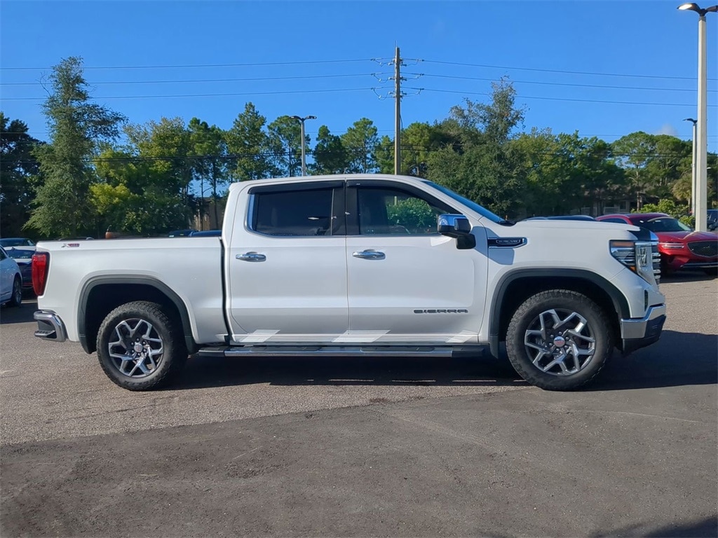 Used 2023 GMC Sierra 1500 SLT with VIN 1GTUUDED9PZ127084 for sale in Jacksonville, FL