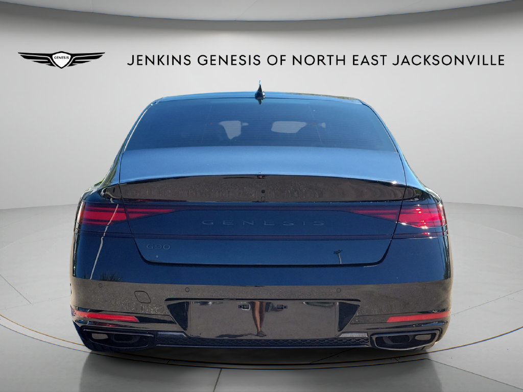 New 2026 Genesis G90 3.5T E-SC Mhev Prestige Black Sedan