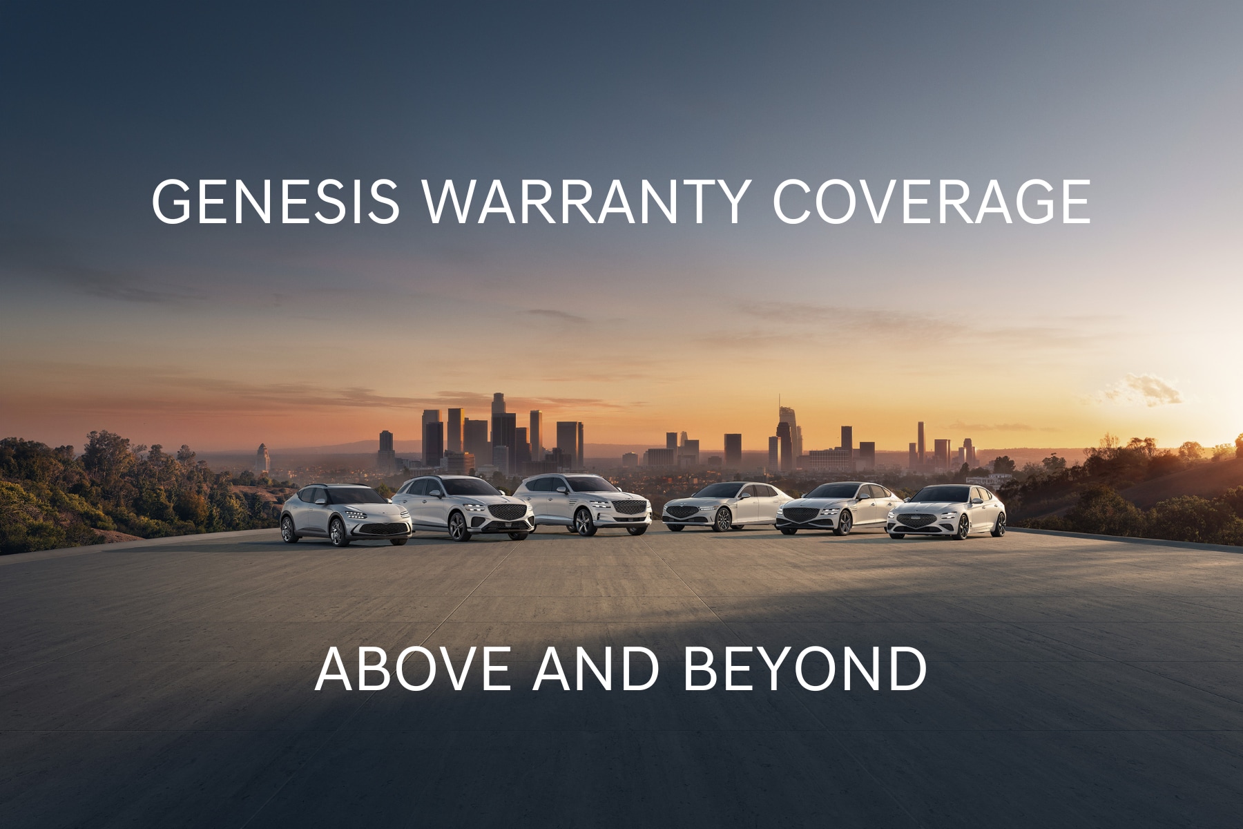 Genesis warranty coverage, above and beyond image