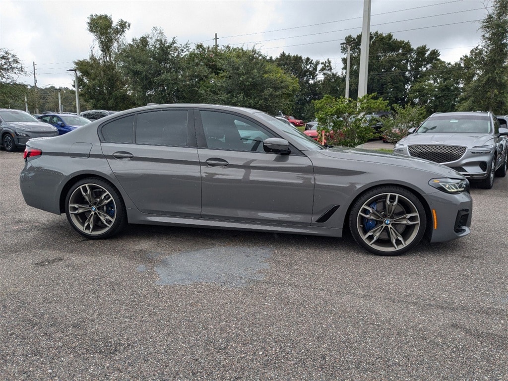 Used 2021 BMW 5 Series M550i with VIN WBA13BK08MCE93872 for sale in Jacksonville, FL