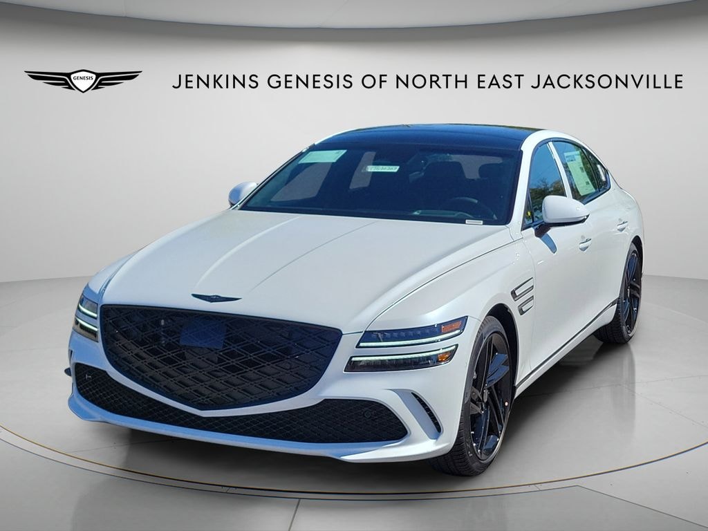 Certified 2026 Genesis G80 3.5T Prestige Black Sedan