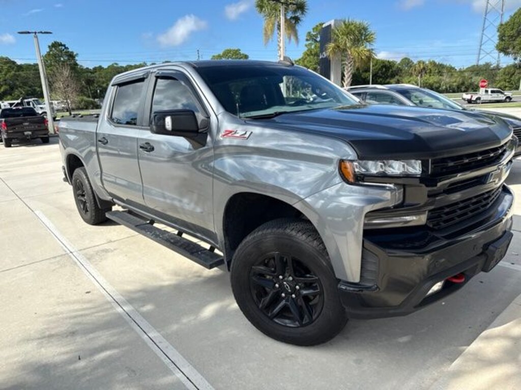 Used 2021 Chevrolet Silverado 1500 LT Trail Boss Truck Crew Cab