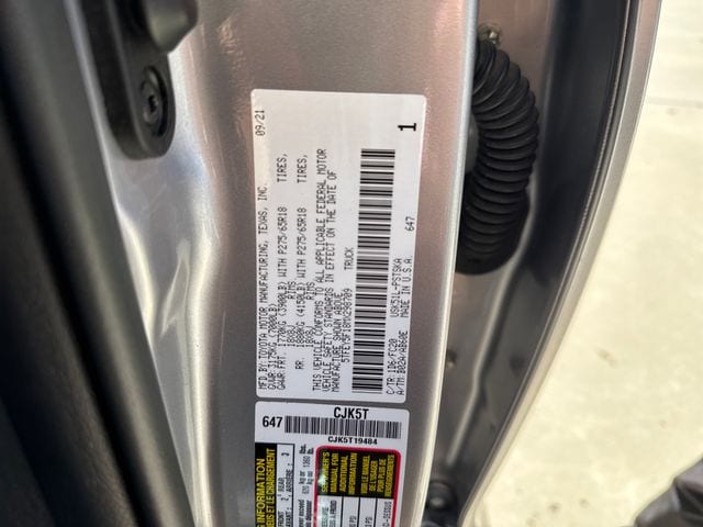 2021 Toyota Tundra SR5 - Photo 38
